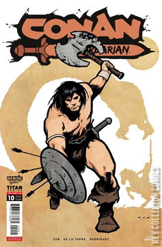 Variant Cover for Conan the Barbarian #10