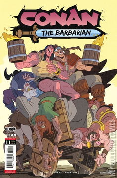 Variant Cover for Conan the Barbarian #11