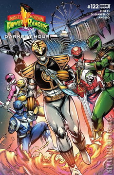 Variant Cover for Mighty Morphin Power Rangers #122