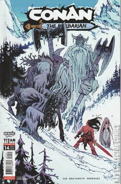 Variant Cover for Conan the Barbarian #14