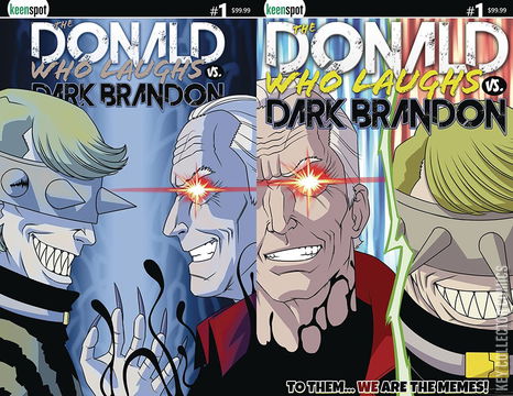 Variant Cover for Donald Who Laughs vs. Dark Brandon, The #1