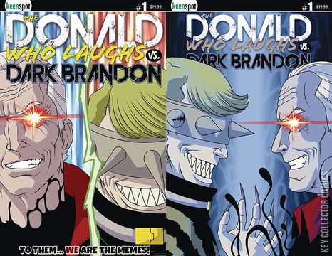 Variant Cover for Donald Who Laughs vs. Dark Brandon, The #1