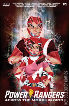 Variant Cover for Power Rangers: Across the Morphin Grid #1