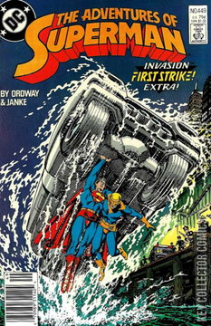 Variant Cover for Adventures of Superman #449