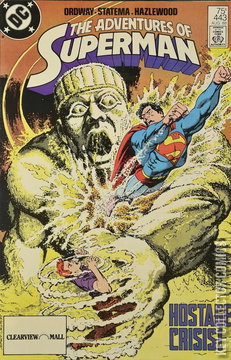 Variant Cover for Adventures of Superman #443