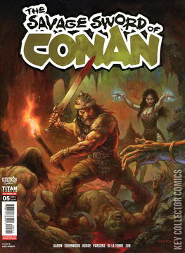 Variant Cover for Savage Sword of Conan, The #5