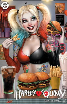 Variant Cover for Harley Quinn #45