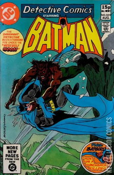 Variant Cover for Detective Comics #505