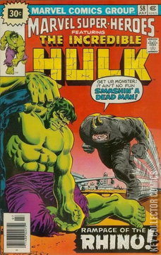 Variant Cover for Marvel Super-Heroes #58