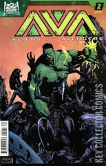 Variant Cover for Aliens vs. Avengers #2