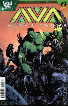 Variant Cover for Aliens vs. Avengers #2