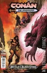 Cover for Conan the Barbarian: Battle of the Black Stone #3