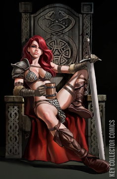 Variant Cover for Red Sonja: Empire of the Damned #1