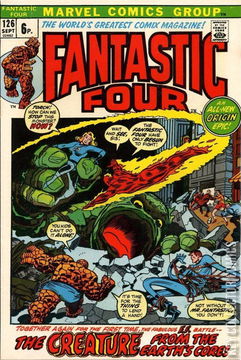 Variant Cover for Fantastic Four #126