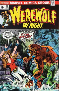 Variant Cover for Werewolf By Night #10