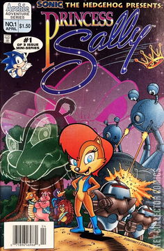 Variant Cover for Sonic the Hedgehog Presents Princess Sally #1
