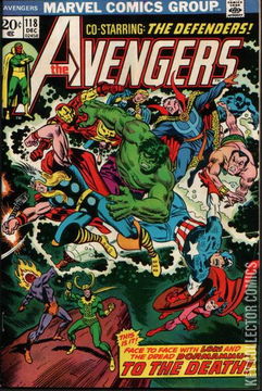 Variant Cover for Avengers, The #118