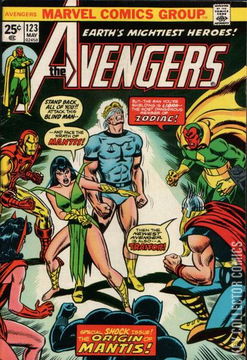 Variant Cover for Avengers, The #123