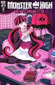 Variant Cover for Monster High: New Scaremester #3