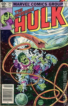 Variant Cover for Incredible Hulk #281