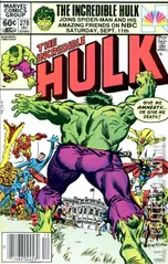 Variant Cover for Incredible Hulk #278