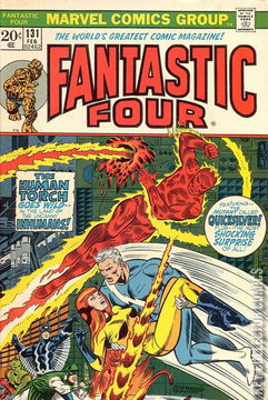 Variant Cover for Fantastic Four #131