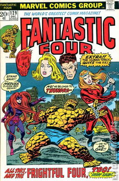 Variant Cover for Fantastic Four #129