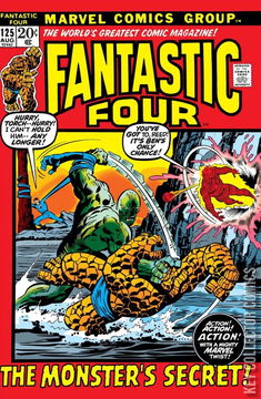 Variant Cover for Fantastic Four #125