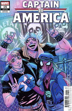 Variant Cover for Captain America #15