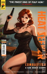 Variant Cover for Heat Seeker: Combustion - A Gun Honey Series #1