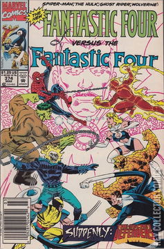 Variant Cover for Fantastic Four #374