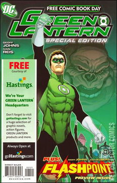 Variant Cover for Free Comic Book Day 2011: Green Lantern / Flashpoint Special Edition #1