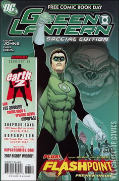 Variant Cover for Free Comic Book Day 2011: Green Lantern / Flashpoint Special Edition #1
