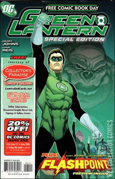 Variant Cover for Free Comic Book Day 2011: Green Lantern / Flashpoint Special Edition #1