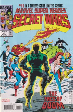 Variant Cover for Marvel Super Heroes Secret Wars #11