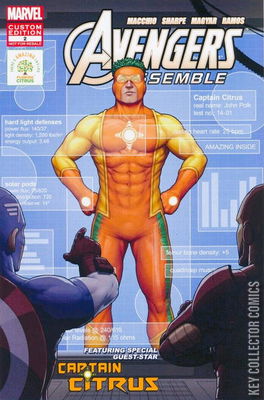 Avengers Assemble Featuring Captain Citrus