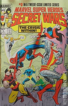 Variant Cover for Marvel Super Heroes Secret Wars #3