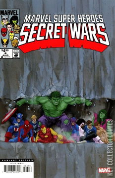 Variant Cover for Marvel Super Heroes Secret Wars #4