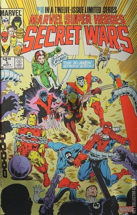 1 Secret Wars 8 NM MX Foil Variant LE sale ONLY 1000 Low Print Key Spiderman Symbiote