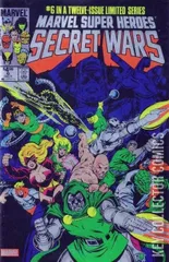 Variant Cover for Marvel Super Heroes Secret Wars #6