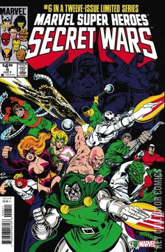 Variant Cover for Marvel Super Heroes Secret Wars #6