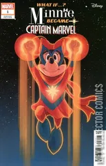 Variant Cover for What If...? Minnie Became Captain Marvel #1