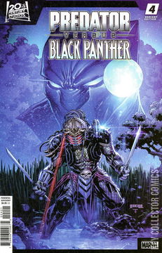 Variant Cover for Predator vs. Black Panther #4