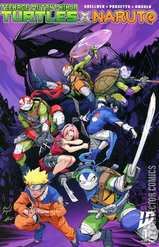 Variant Cover for Teenage Mutant Ninja Turtles / Naruto #1