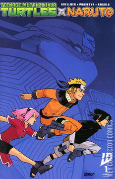 Variant Cover for Teenage Mutant Ninja Turtles / Naruto #1