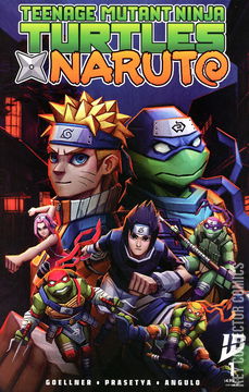 Variant Cover for Teenage Mutant Ninja Turtles / Naruto #1