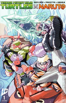 Variant Cover for Teenage Mutant Ninja Turtles / Naruto #1