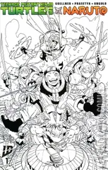 Variant Cover for Teenage Mutant Ninja Turtles / Naruto #1