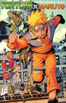 Variant Cover for Teenage Mutant Ninja Turtles / Naruto #1