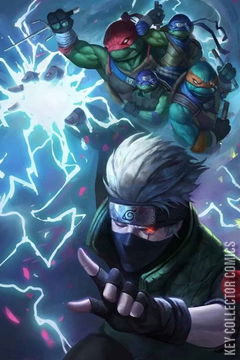 Variant Cover for Teenage Mutant Ninja Turtles / Naruto #1